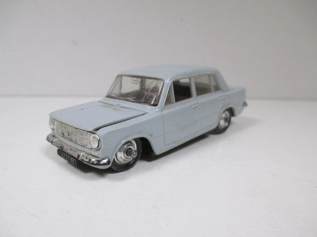 Norev 1/43 - Fiat 1100 D Bleu Vif - Miniature En Boîte - Occasion