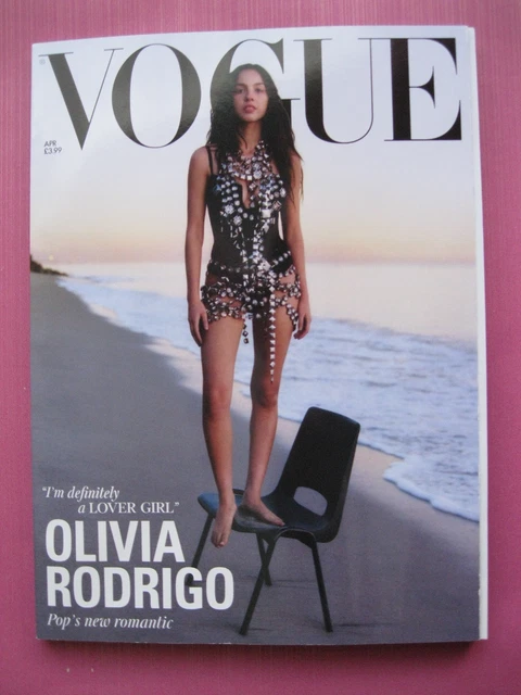 VOGUE UK MAGAZINE April 2026 Olivia Rodrigo, Queen Elizabeth II