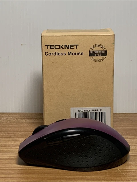 Mouse Bluetooth TECKNET Ricaricabile - Mouse Wireless Silenzioso 4800 DPI, Tri-Mode Per PC, Mac, Android - Foto 5