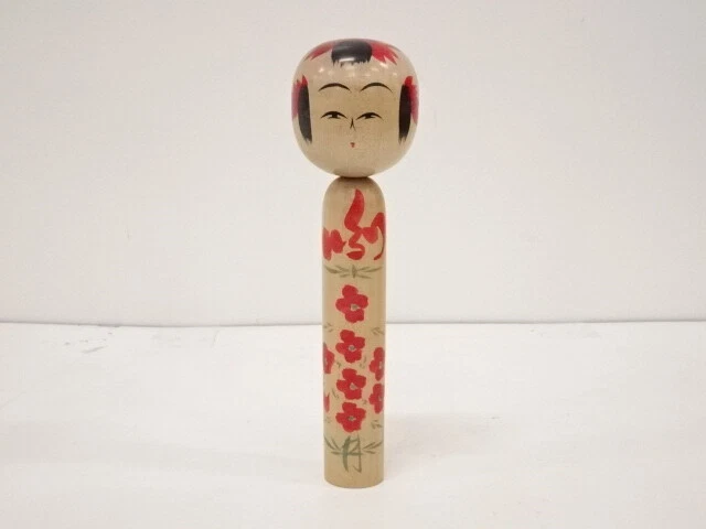 43911# TRADITIONAL JAPANESE CRAFT / KOKESHI DOLL (25.4 cm)/ ARTISAN WORK