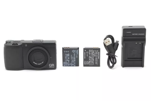 [MINT] RICOH GR DIGITAL II 10.1MP Black Compact Digital Camera from japan