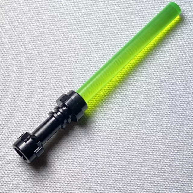 Genuine LEGO Lightsaber MINIFIGURE StarWars Weapon ~ Trans Green.