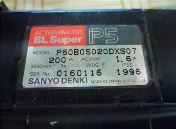 Used 1Pcs Sanyo Denki P50B05020DCS07 Motor bp