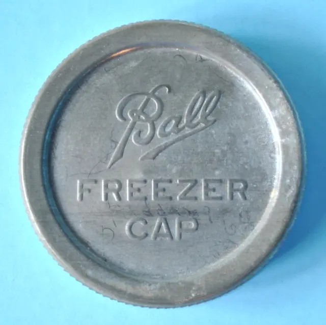 Vintage BALL FREEZER CAP Lid Fits BALL FREEZER JAR ~ Mason Fruit Canning Jar