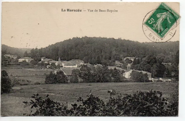 LA HARAZEE - l' Argonne- Marne - CPA 51 - vue de Beau Repaire