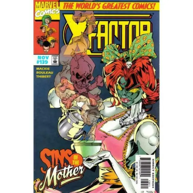 X-Factor #139 Marvel Comics November Nov 1997 (VFNM)