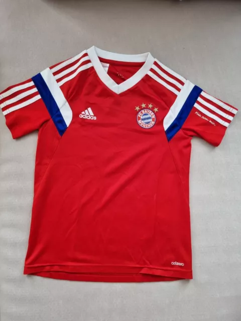 FC Bayern München Fußball Trikot / Adidas Shirt * Gr. 134 - 140
