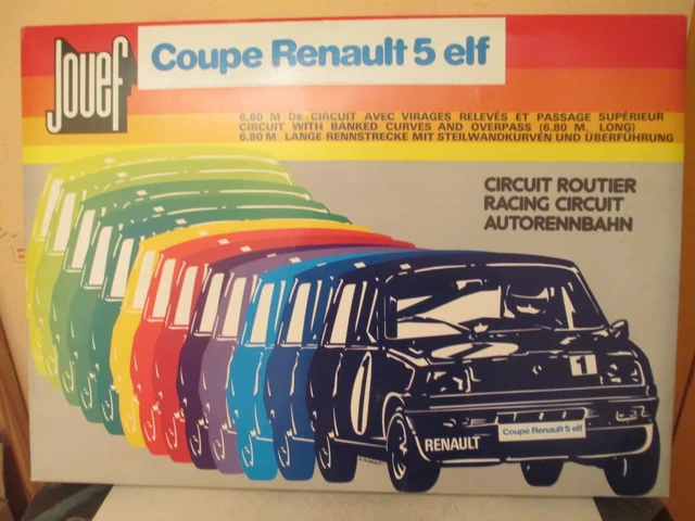 LOT 4 CARROSSERIES Renault 5 Circuit JOUEF Coupe Gordini - chassis HS