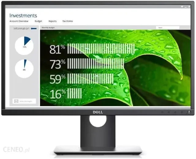 Dell P2317Ht 23" Fhd Ips W-Led Hintergrundbeleuchtung Lcd Gaming Hdmi Dport Vga Monitor Display 3