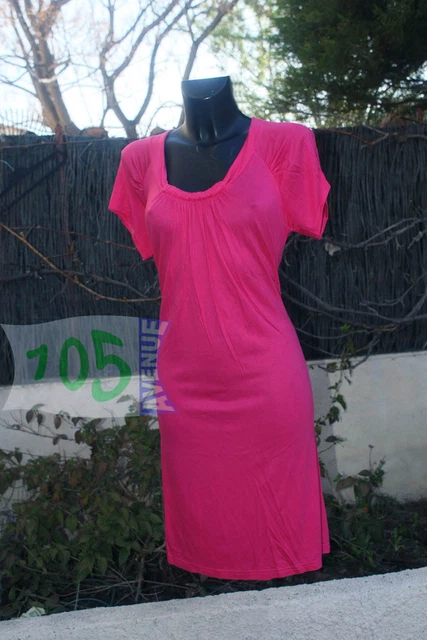 Chemise De Nuit Robe D'intérieur Cherie Line Ringella - Taille FR 40/46/48, Coton Modal, Neuve Avec étiquette