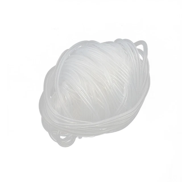 Tubo tubo in silicone trasparente flessibile 1 mm x 2 mm alta temperatura tubo tubo lunghezza 10 m