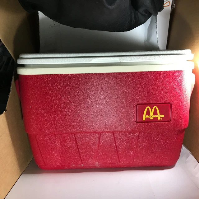 Vintage Red IGLOO B301 McDonald's Ice Chest Cooler