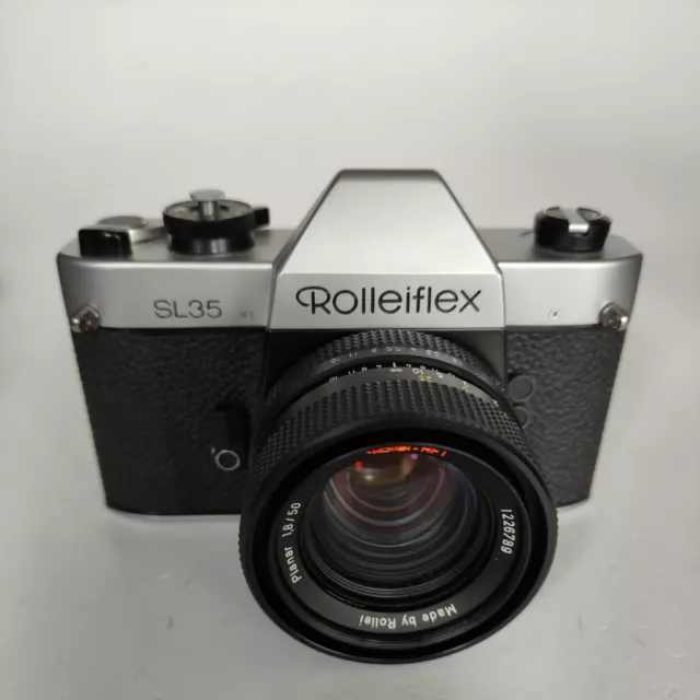 #S0383-  Mint Rolleiflex SL35  S.n.: 4094 007 mit Planar 1,8/50 happy number!