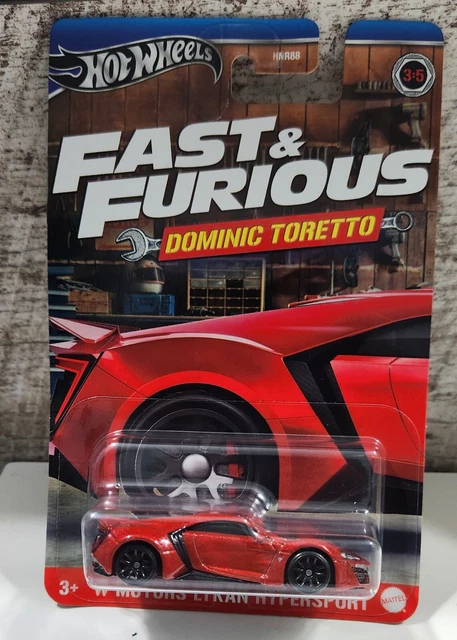 Hot WHEELS Rápido Y Furioso DOMINIC TORETTO Serie CHEVY FLEETLINE | Shopee México