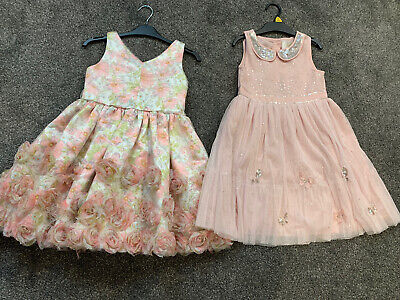 GIRLS BUNDLE AGE 5-6 YEARS MONSOON / Dress DRESS  SEQUIN PARTY  KIDS 116CM