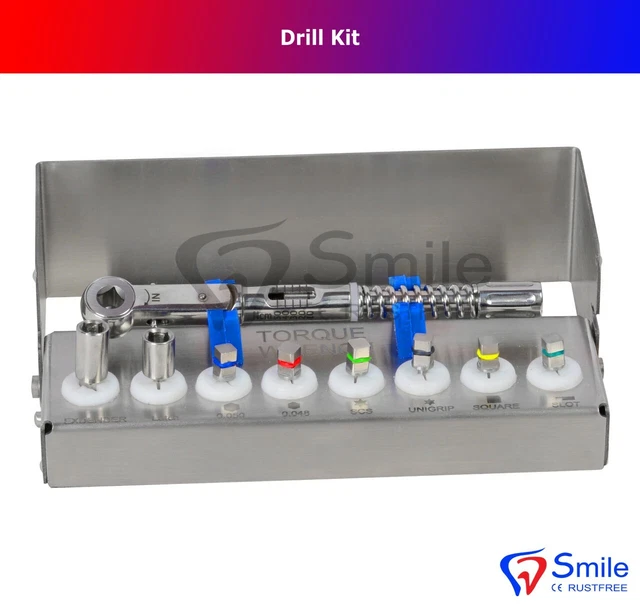 Universal Dental Implant Differential Drehmoments Chl üssel Ratsche 10-40 Ncm 6