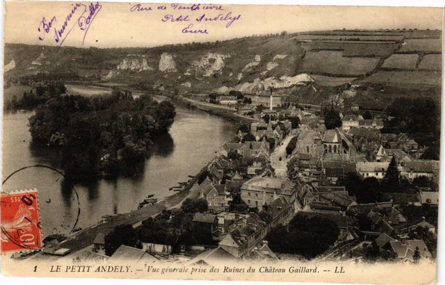 CPA Le PETIT-ANDELY-Vue générale prise des Ruines du Chateau Gaillard (163507)