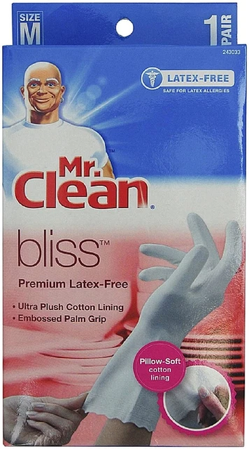 Bliss Premium Latex-Free Gloves, Medium 1 Pair (Pack of 5)