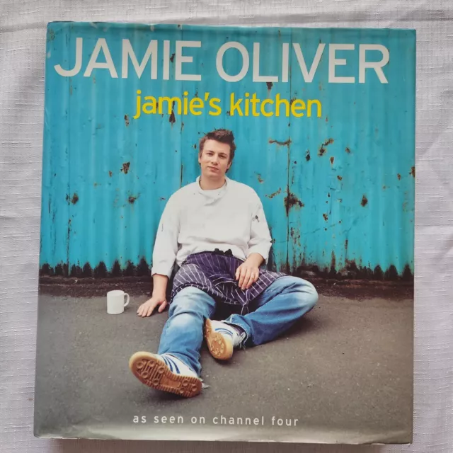 Jamies Kitchen by Jamie Oliver: Hardcover Cookbook Recipe Baking Cooking Food