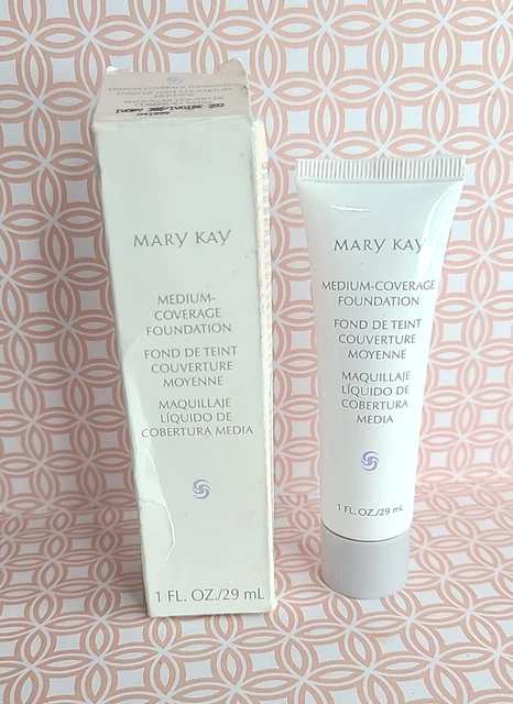 Base de cobertura mediana Mary Kay marfil 202 normal/aceitosa 041999 niB envío gratuito
