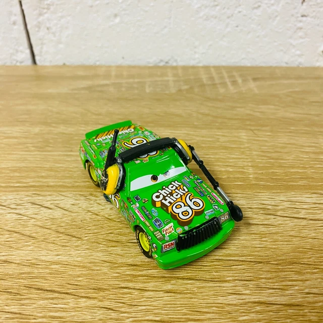 DISNEY PIXAR DIECAST Cars Chick Hicks with Headset HTB 86 Announcer EUR ...