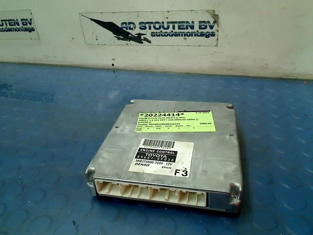 CALCULATEUR MOTEUR ECU Toyota Corolla Verso (R10/11) 2008 896610F030 ...