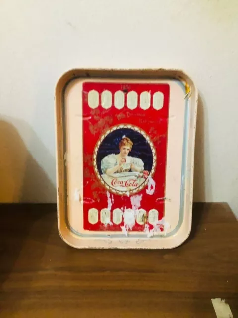 Vassoio vintage Coca Cola anno 1990