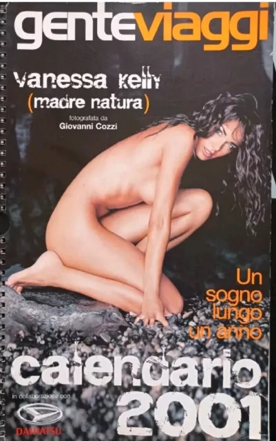 Calendario Gente Viaggi 2001 Vanessa Kelly By Giovanni Cozzi Vintage