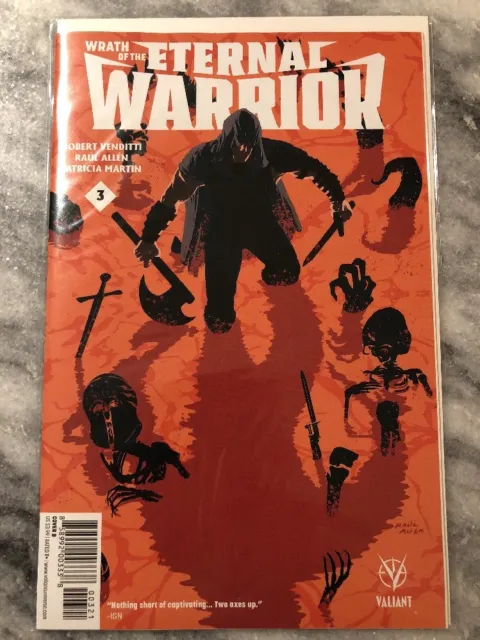 Wrath Of The Eternal Warrior (2015) #3 Vf/Nm Cover B Valiant Comics
