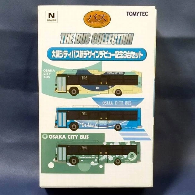 Tomytec Bus Collection Osaka Citydesign Debut Anniversary Set Of 1/150 Scale Nga