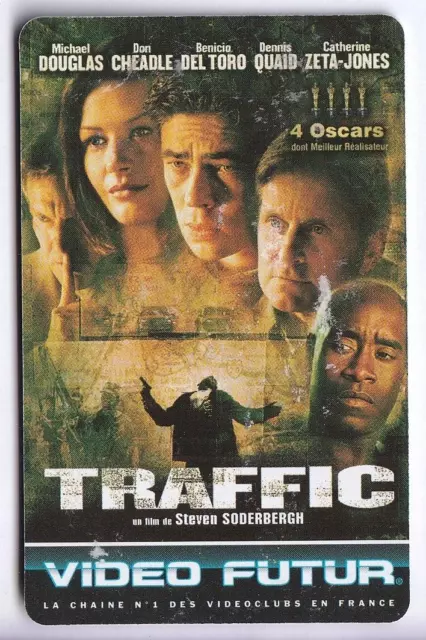 Cinema  Carte / Card .. Video Futur N°182 Traffic Zeta Jones Douglas Em 2001