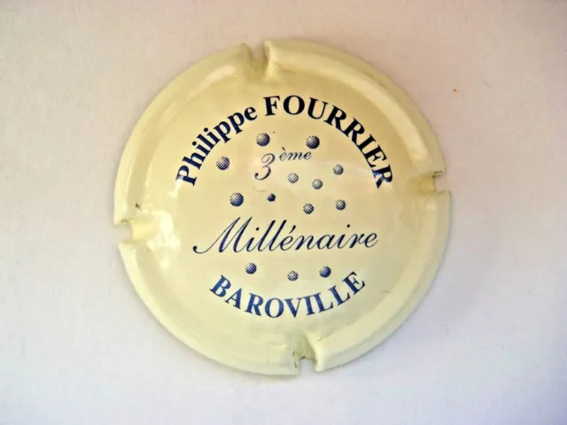 Capsule FOURRIER Philippe - An 2000 - Crème & Bleu - n° 6 -