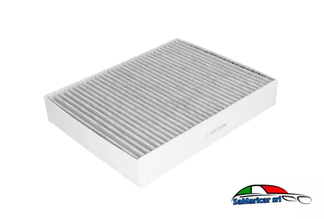 Filtro Aria Abitacolo Ai Carboni Attivi Adatto A Bmw Serie 3 F34 Gt 2012-> 64119