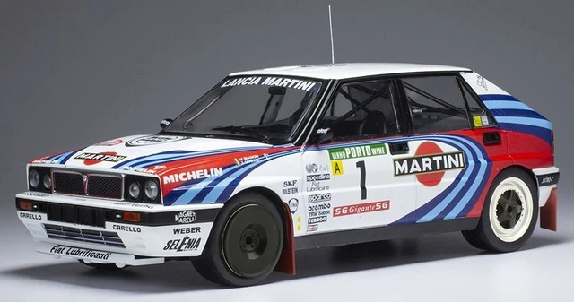 Ixo 1/43 Lancia Delta Integrale 16V #4 Safari Rally 1990 Lancia Delta Integrale A.Fiorio/L.Pirollo Mini Car
