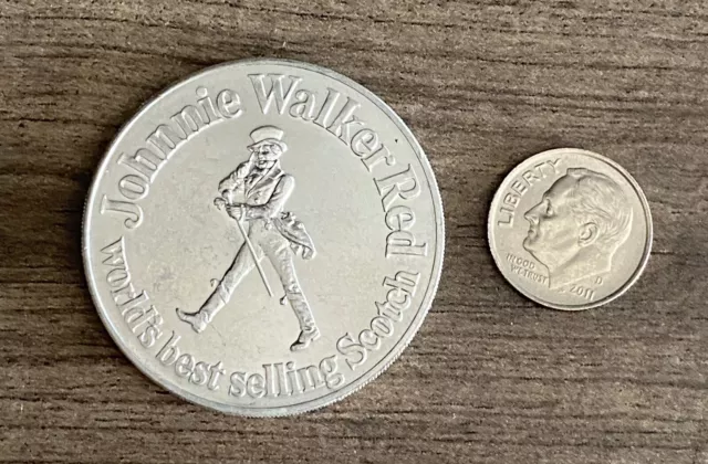 1970 Johnnie Walker Red Scotch U Of Minnesota Football Schedule Coin Token