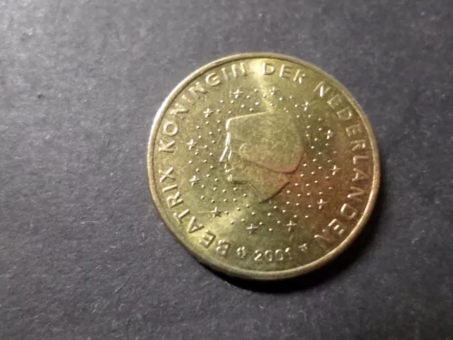 Niederlande - Münze 50 Cts Königin Beatrix - TB