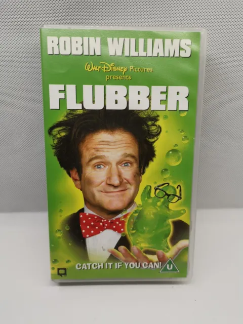 FLUBBER, 1998, ROBIN Williams Walt Disney VHS PAL, Tested £5.00 ...