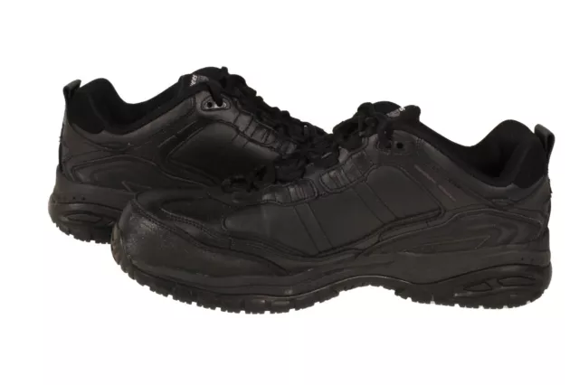 Skechers Work Relaxed Fit Soft Stride - Chatham Mens Sneaker Black Size 11.5