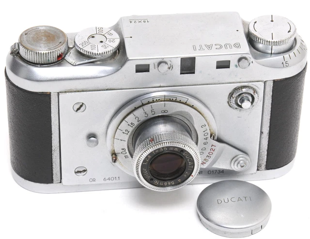 Ducati Sogno Microcamera 18x24 w. Vitor 2.8/35mm Italy film camera