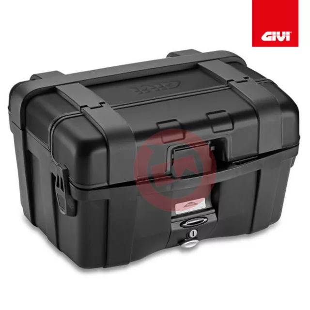 TRK46B Valise Top-Case Black Line Noir Trekker Monokey 46LTR Aluminium GIVI