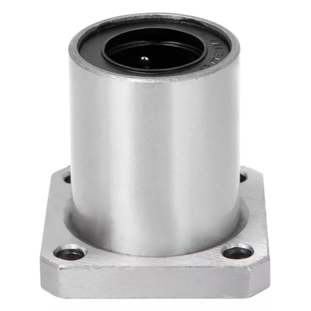 (LMK16UU)Long Flange Bearing Flange Linear Motion Bearing Stable For Power