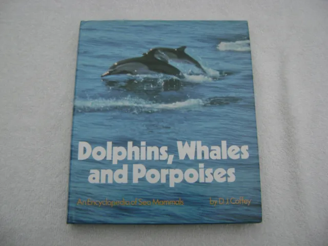 Dolphins Whales And Porpoises Book Maritime Nautical Marine (#041)
