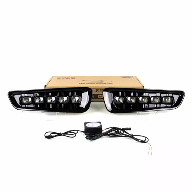 2x LED DRL Lumière Diurne Feux Jour pour Ford F150 F-150 Raptor 2016 2017 2018 2