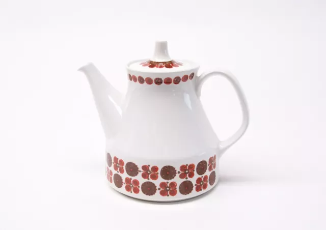 Vintage Figgjo Norway, Larger Teapot, Turi Gramstad Oliver "Morocco" Design.