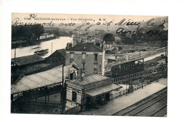 C13865 - Une Carte Postale Ancienne - MEUDON-BELLEVUE - Vue Générale
