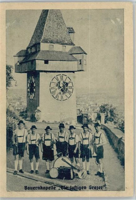 10042083 - Graz Bauernkapelle die lustigen Grazer Graz, Bezirk
