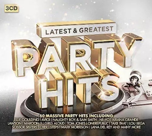 Various Artists Latest & Greatest Party Hits (CD) Box Set