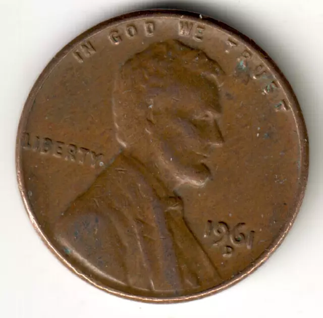 USA - 1961D - Lincoln Memorial Cent - #4091