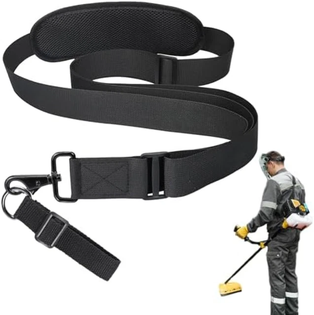 Tracolla Professionale Per Decespugliatore - Nylon Regolabile, Supporto Spalla Per Tagliaerba - Foto 10