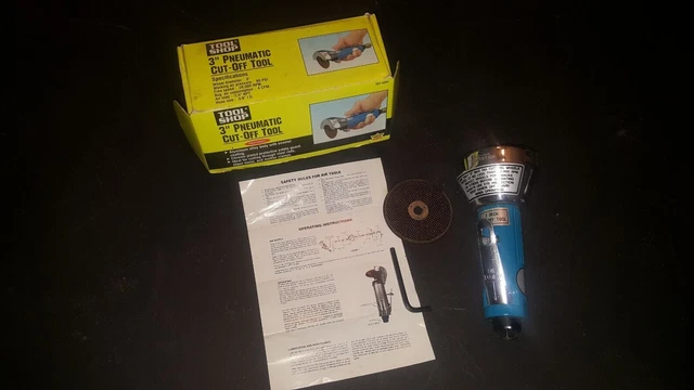 Herramienta de corte de energía de aire neumático de 3" Tool Shop marca cortador de energía de aire nuevo en caja
